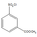 3-(氯磺酰基)苯甲酸甲酯