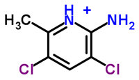 2-氨基-6-甲基-3，5-二氯吡啶